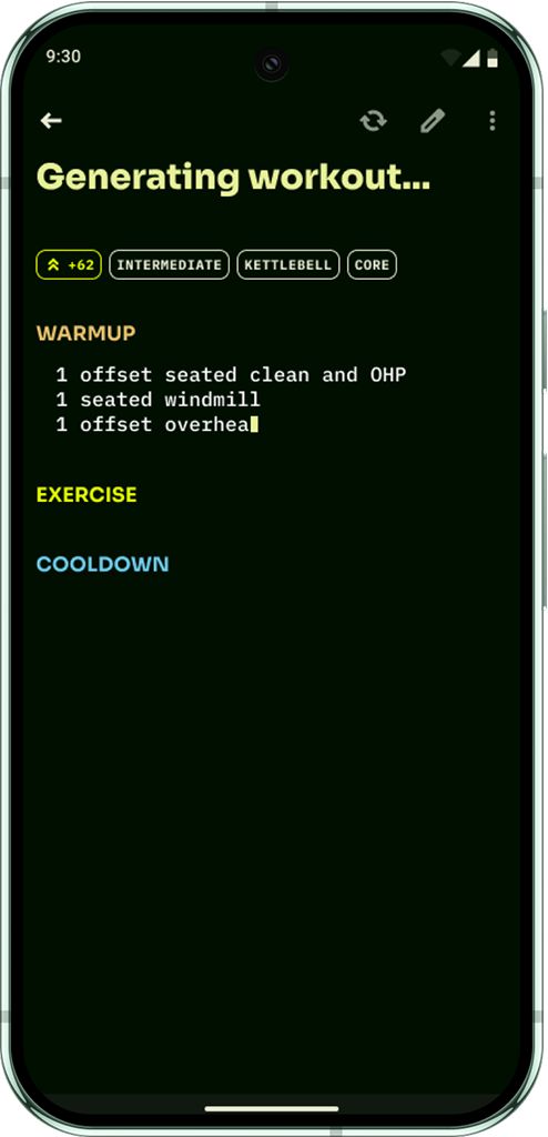 MoveMins App Interface