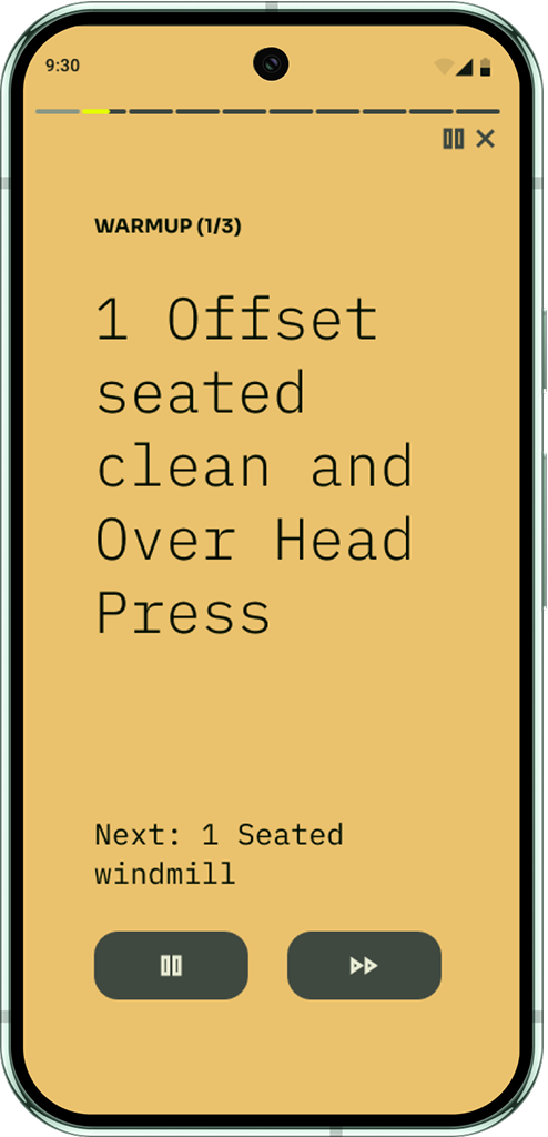 MoveMins App Interface